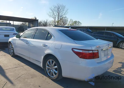2008 Lexus Ls 460 из США, поврежденный, VIN JTHBL46F285078506